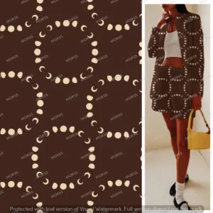 Exclusive celestial-themed textile design license for apparel manufacturers